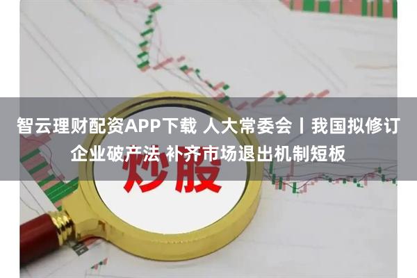 智云理财配资APP下载 人大常委会丨我国拟修订企业破产法 补齐市场退出机制短板